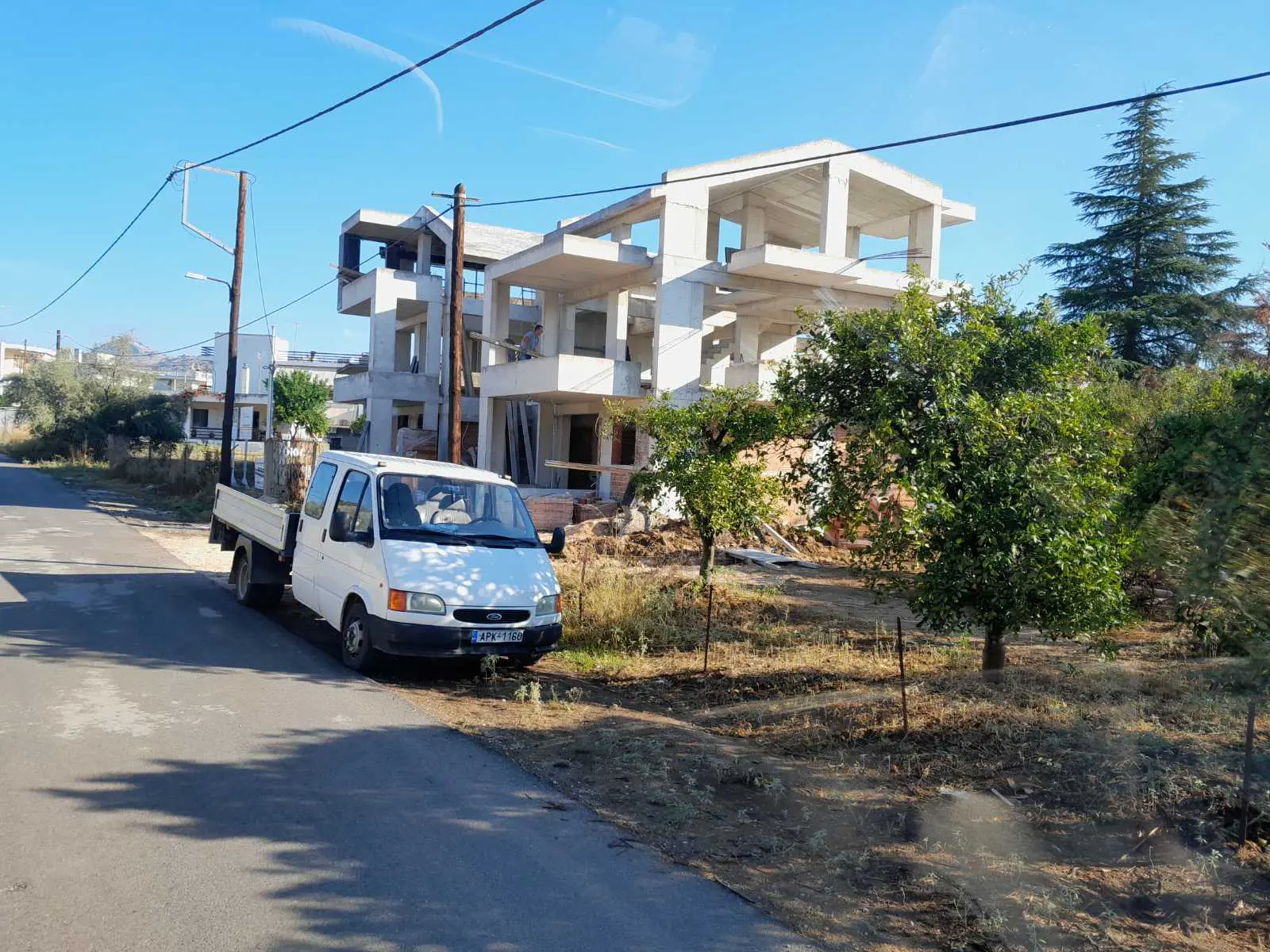 Σκυροδέτηση φάσης φέροντος οργανισμού - Ναύπλιο